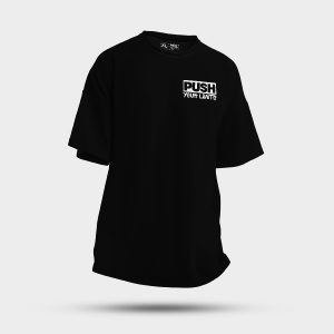 PLAYERA OVERSIZE "PUSH YOUR LIMITS"